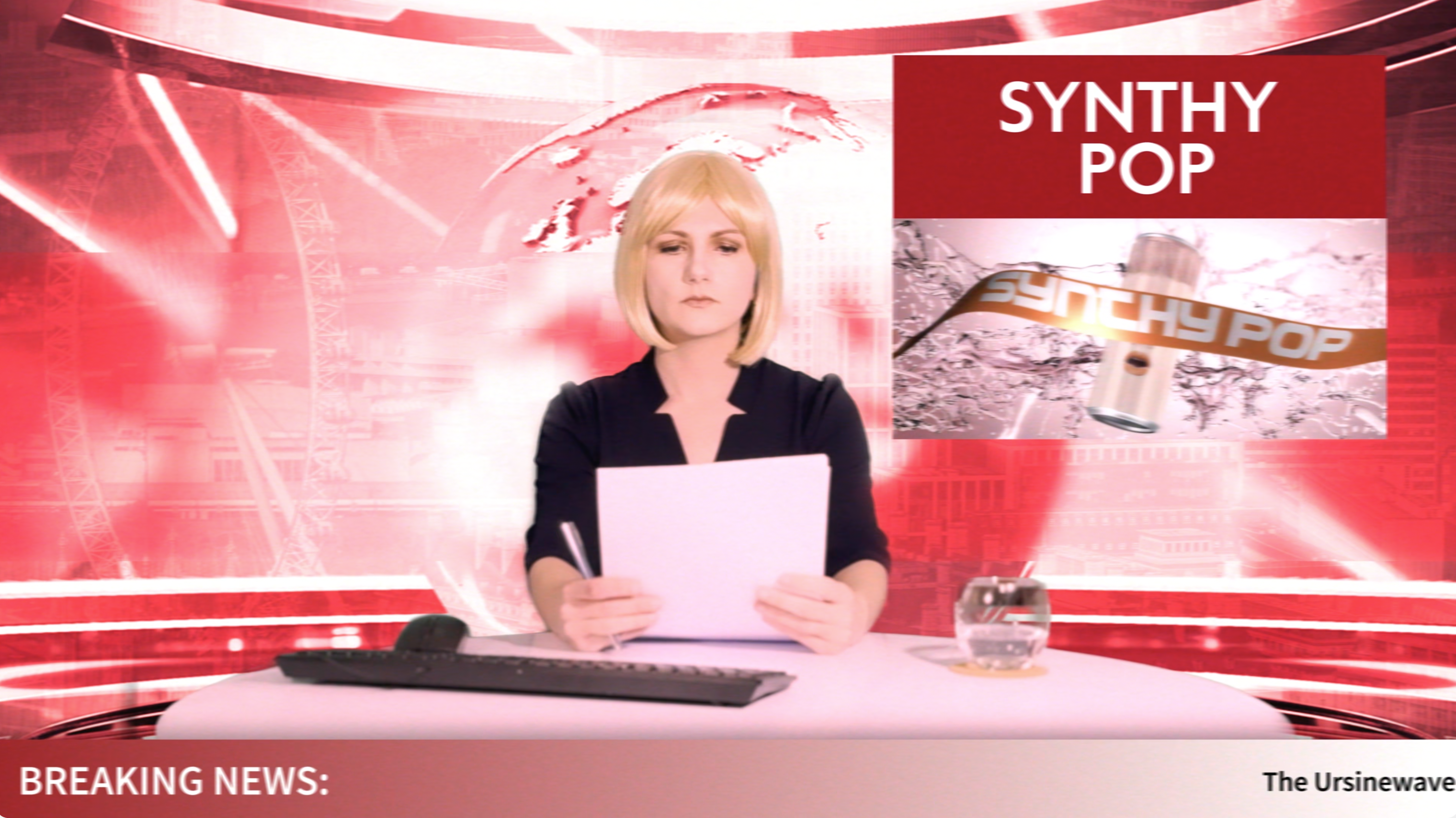 Morgana Hilltop, a newsreader.