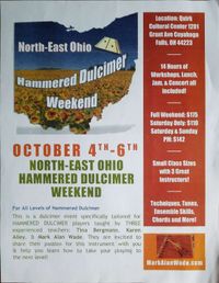 Tina at the North-East Ohio Dulcimer Weekend