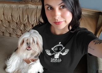 Spiral Mischief Band Shirt