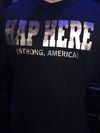 HAP HERE (City- T-Shirt) Black/Silver/Translucent