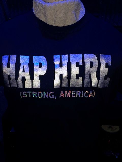 HAP HERE (City- T-Shirt) Black/Silver/Translucent