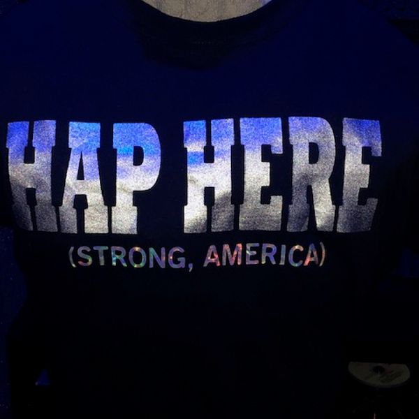 HAP HERE (City- T-Shirt) Black/Silver/Translucent