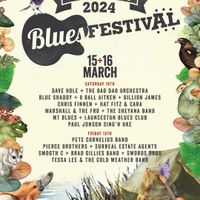 Pete Cornelius Band perform at the Forth Valley Blues Festival