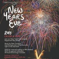 Pete Cornelius Band bringing in the New Year at Peppermint Bay