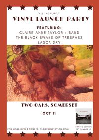 Claire Anne Taylor Vinyl Launch Party