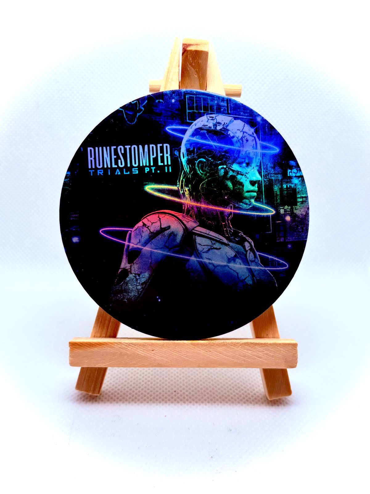 Trials Pt. II sticker - holographic