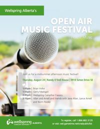 Wellspring Alberta's Open Air Music Festival