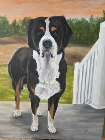 RIP Roscoe Oil 16" x 20"
