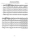 Sentimental Waltz for Solo Cello and Cello Ensemble