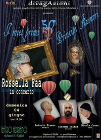 Concerto di Rossella Faa "I miei primi 50 Principi Azzurri" @ divagAzioni - Teatro Adriano