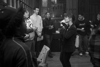 CHORAL WORKSHOP at Columbia University photo: Julie Hau
