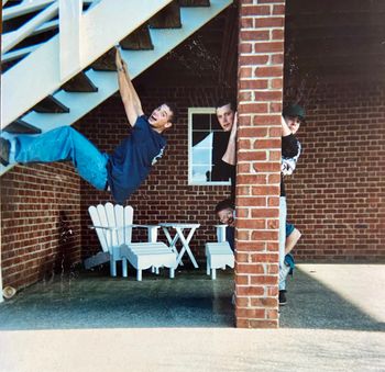 Brian Buracker, Dave Buracker, Jim Shelley and Brock Beatty (circa 1996)
