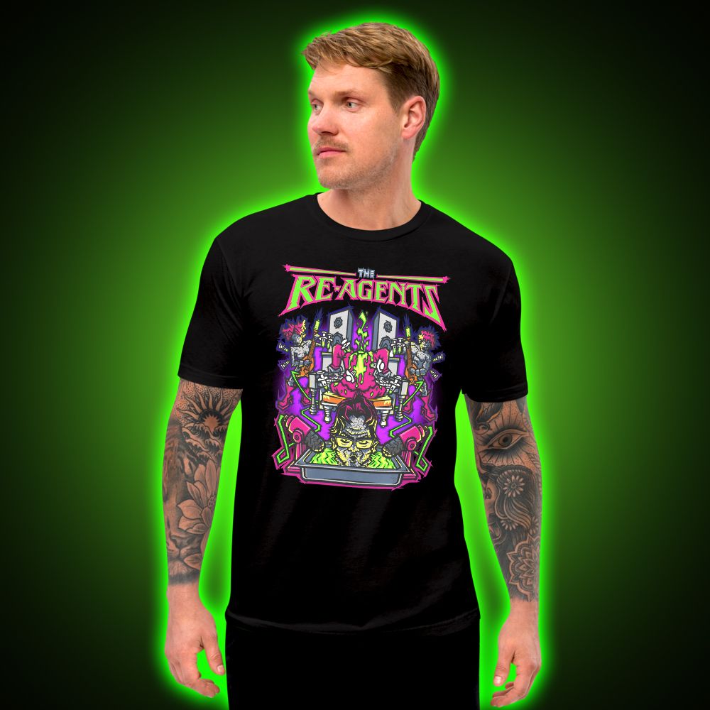 "The Re-Agents" - Men's Fitted T-Shirt