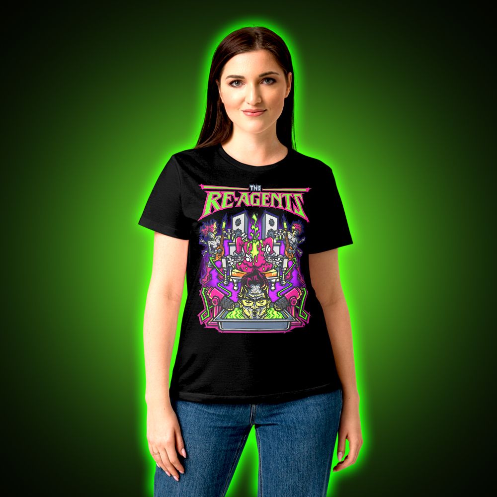 "The Re-Agents" Women's Fitted T-Shirt