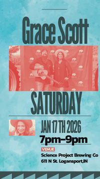 The Grace Scott Band at Science Project Brewing 