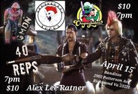 We're playing with our good friends Controlled Chaos, Good Men Doing Nothing, 40 REPS and Alex Lee Ratner