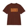 Unisex DARDEN Block-Lettered Tee