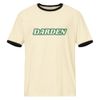 Darden Green Retro Unisex Ringer T-Shirt 