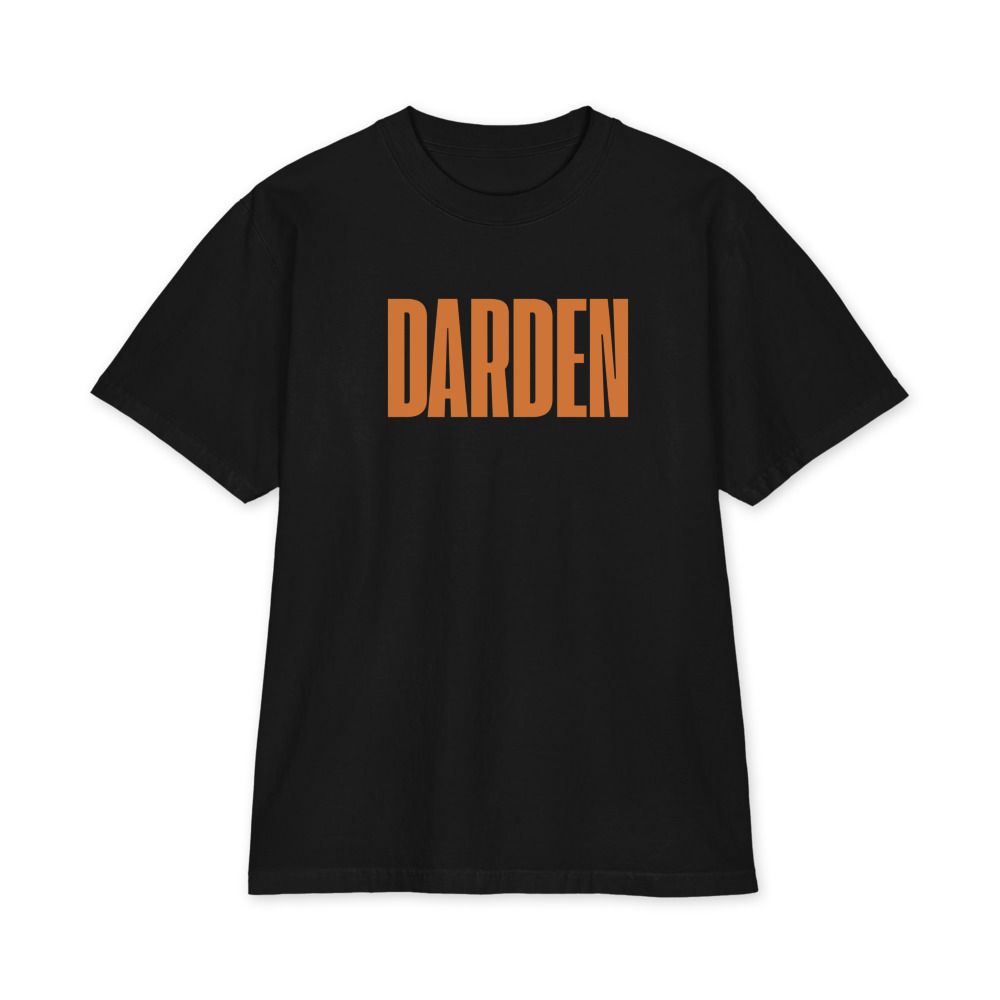 Unisex DARDEN Block-Lettered Tee