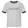 Darden Green Retro Unisex Ringer T-Shirt 