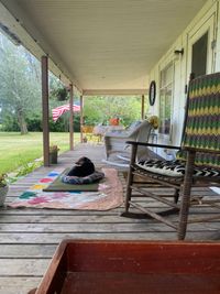 Sunday With the Birds Porch Yoga