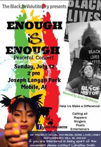 Enough is Enough Peaceful Concery