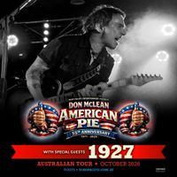 DON MCLEAN 'AMERICAN PIE 55th ANNIVERSARY TOUR'