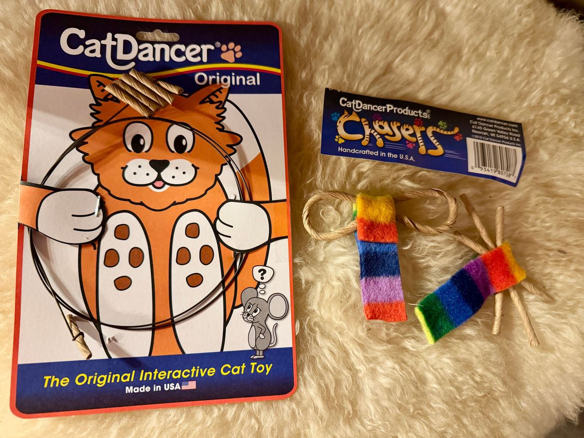 Cat Dancer and Cat Chaser Combo