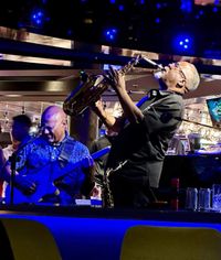 Steven B. (performing w/ guitarist/vocalist John Lewis)
