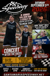 SLINGIN DIRT @ THE SANTA MARIA SPEEDWAY