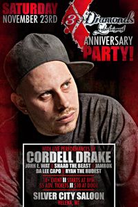 3 Diamonds Anniversary Feat Cordell Drake 