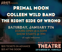 Primal Moon//Colleen Wild Band//The Right Side Of Wrong