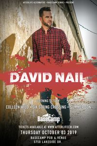 David Nail at Basecamp Pub and Eatery