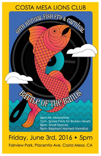 The Costa Mesa Lion's Club 69th Annual Fish Fry Battle of the Bands