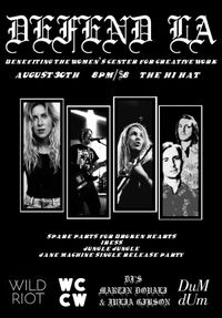 Wild Riot and Dum Dum Zine Present Defend LA