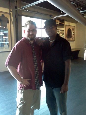 With host, Crow, of BalconyTV Nashville
