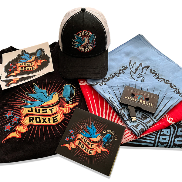 Signed CD/ TWO Unisex T-shirts Bundle + FREE Bandana!