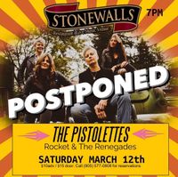 The Pistolettes! POSTPONED TBA