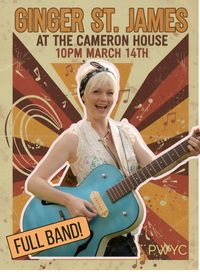 Ginger St. James at The Cameron House, Toronto!