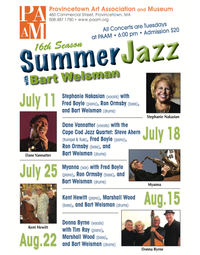 Myanna with the Bart Weisman trio