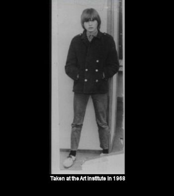 Denny Carleton at The Cleveland Institute of Art in the 1960's I'm Missing A Button. Does It Matter?
