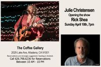 Julie Christensen with opener Rick Shea