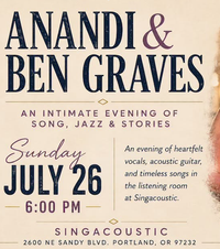 Anandi - Duo with Ben Graves