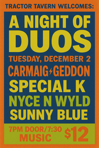 A night of duos! 