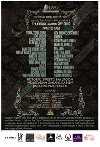 Haiti Relief Benefit Concert - Punk Funk Mob, Too Short, Tony, Toni, Tone!