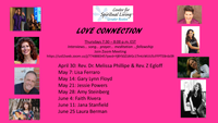 Laura sings at CSL Greater Boston Love Connection (via ZOOM)