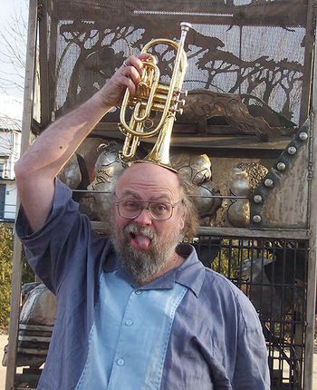 David Hoffman Just off tour with Ray Charles. Taking shots for The Neurons CD. See what happens when you spend 13 years in a band with other musicians?
