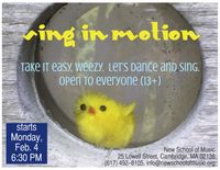Sing in Motion class
