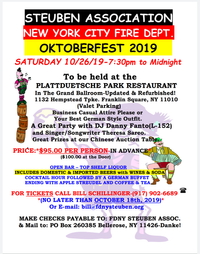 NYFD Steuben Association Oktoberfest