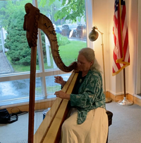 Julia solo harp